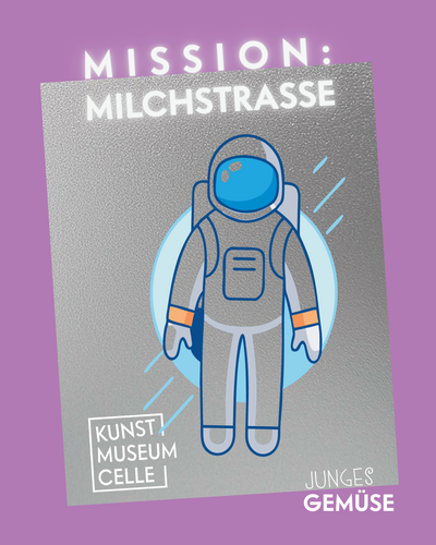Ein Astronaut fliegt 