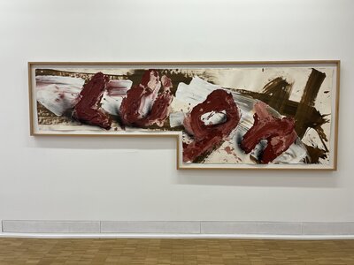 L&uuml;gn, Dieter Krieg Ausstellungsansicht 2026